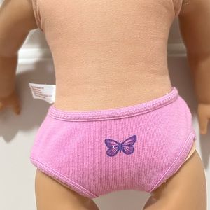 Butterfly American girl doll underwear